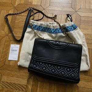 Tory Burch Black Chain Crossbody